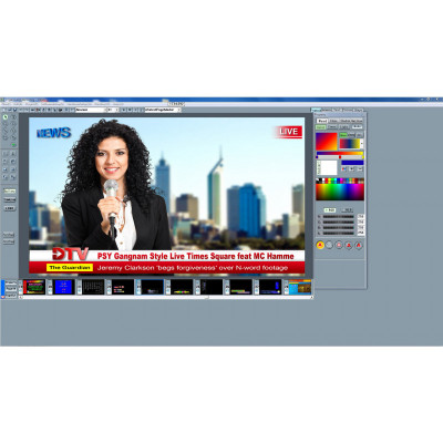 Datavideo - CG-250 Logiciel Generateur de Caracteres