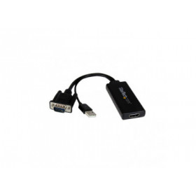 StarTech.com Adaptateur VGA vers HDMI avec audio USB et alimentation