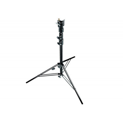 Manfrotto 007BUAC Grand pied lumiere a air comprime, aluminium, noir