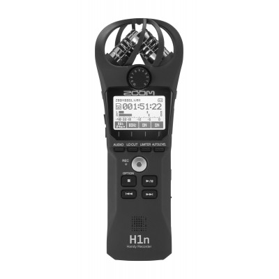 Zoom H1N Enregistreur Portable 2 Pistes - Couple Microphone X/Y-Noir