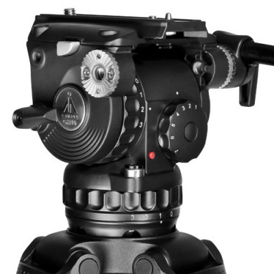 E-image GH10 Tete Fluide Vidéo BOL 75mm - 0 à 10 Kg