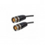 Cordon BNC HD-SDI UHD 4K M/M D4 - Rigide - Diametre 7 - Longueur 20m