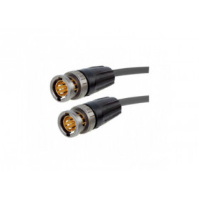 Cordon BNC HD-SDI UHD 4K M/M D4 - Rigide - Diametre 7 - Longueur 5m