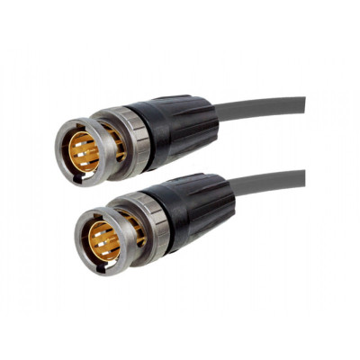 Cordon BNC HD-SDI UHD 4K M/M D4 - Rigide - Diametre 4.5 - Longueur 2m