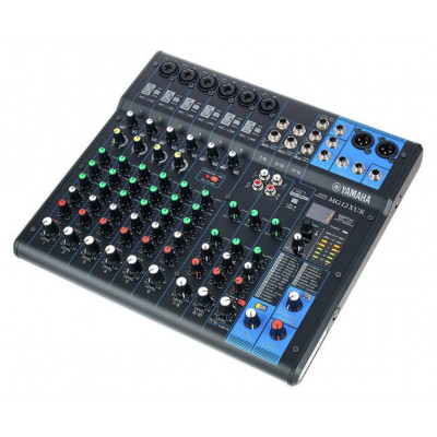 Yamaha MG12XUK - Console de Mixage 12 Canaux, 6 Preampli