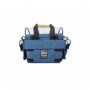 Porta Brace AO-1X Audio Organizer, Multiple Setups, Small, Blue
