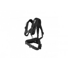 Porta Brace AH-3HD Audio Harness, Heavy Duty - Padded Straps, Black
