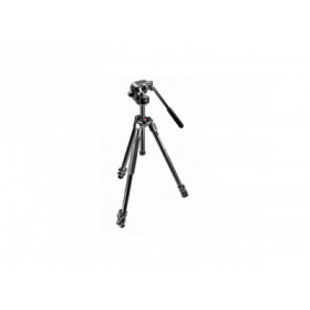 Manfrotto 290 Xtra Kit Trepied 3 sections - Alu + Rotule fluide 128RC