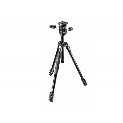 Manfrotto MK290XTA3-3W 290 Xtra, Kit Trepied 3 sections, alu - Rotule