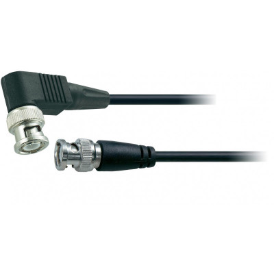 CABLE VIDEO BNC COUDE VERS BNC 40 CM VIDEOPLUS