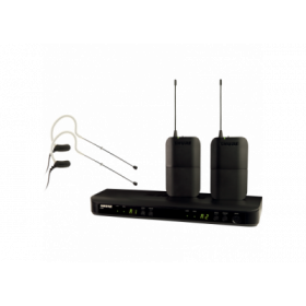 Shure BLX188/MX53 Pack sans fil BLX double avec Micro MX153