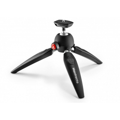 Manfrotto PIXI EVO Mini Trepied 2 sections - Noir - Leger et compact