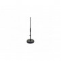 Pied de table de microphone noir K&M