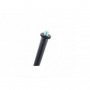 Pied de table de microphone noir K&M