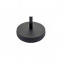 Pied de table de microphone noir K&M