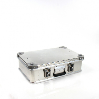 VALISE K470 ALUMINIUM 550X350X150 SANS MOUSSE ZARGAL