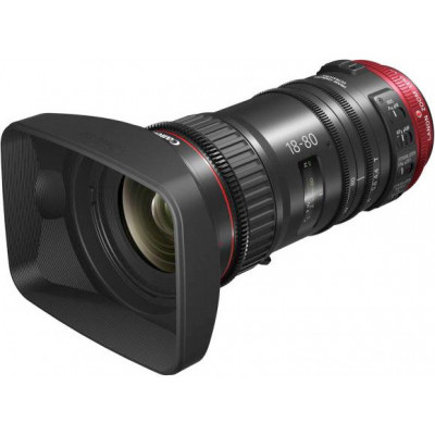 Canon CN-E18-80mm T4.4 L IS KAS S Objectif Ciné Servo Grand Format