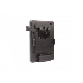 SWIT S-7004S  V-mount plate, screws-mount and 2-pin DC plug connect