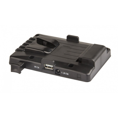 SWIT S-7010S  Plaque d'alimentation V-mount D-Tap-USB-DC Pole