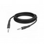 Cordon Audio Jack 6.35 stéréo Mâle/ Mâle 2 Metres