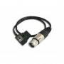 Hawk-Woods - Power-Con 2-pin Plug (male) XLR 4-pin (female), 50cm