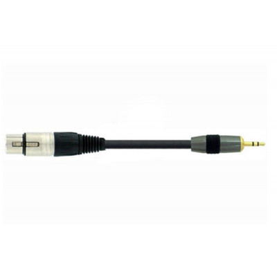 Cable audio XLR 3 F/ JACK 3.5 ST - 3 M