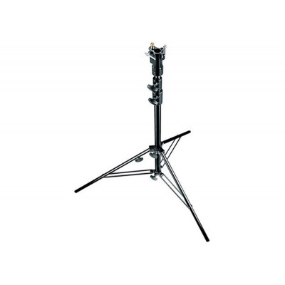 Manfrotto 007BSU Grand pied lumiere, acier, noir