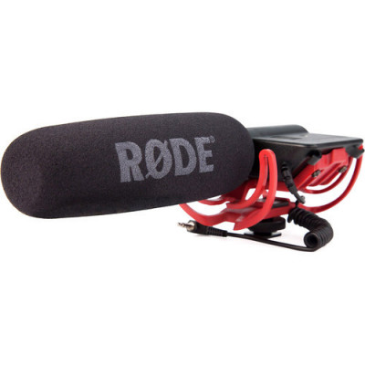 Rode VideoMic R Micro pour video, super-cardioide, alim pile, suspens