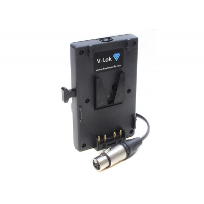 Hawk-Woods - V-Lok Adaptor  - XLR 4-pin female Cable 50cm