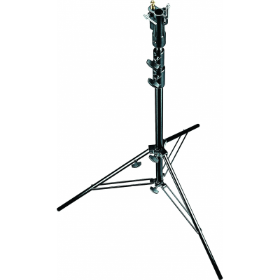 PIED ALU-SENIOR STAND BLACK, LEVLEG MANFROTTO
