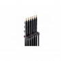 Manfrotto 1004BAC-3 Support Master a 3 etages, air comprime, alu noir