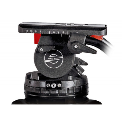 TETE FLUIDE 150MM VIDEO 25 PLUS 8-35KG SACHTLER