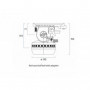 TETE FLUIDE 150MM VIDEO 25 PLUS FB 8-35KG SACHTLER