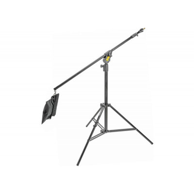 Manfrotto 420B Support et girafe combi-boom avec sac de sable, alu