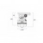 TETE FLUIDE STUDIO 9+9 8-55KG SACHTLER