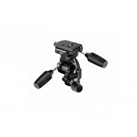 Manfrotto 808RC4 Rotule trepied 3D Pan/Tilt avec plateau rapide RC4