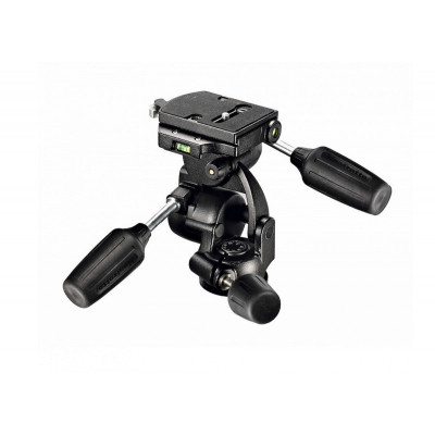 Manfrotto 808RC4 Rotule trepied 3D Pan/Tilt avec plateau rapide RC4