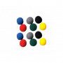 JEU DE 12 BONNETTE ANTI-VENT COULEUR POUR MICROPHONE ECM-77 SONY
