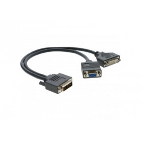 Kramer ADC-DM/DF/GF Cable DVI-I male vers DVI-D et VGA femelle