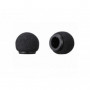 PACK DE 12 BONNETTES NOIR POUR  MICROS CRAVATES ECM-V1BMP SONY