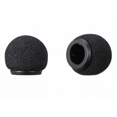 PACK DE 12 BONNETTES NOIR POUR  MICROS CRAVATES ECM-V1BMP SONY