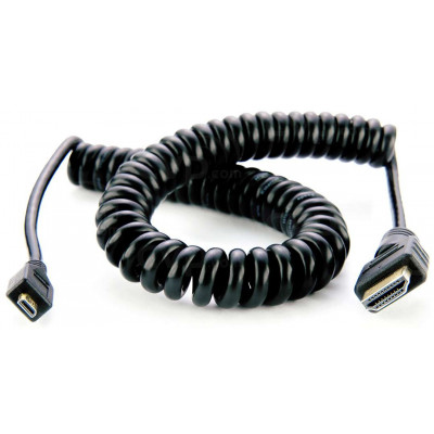 CABLE SPIRALE MICRO VERS HDMI 30CM ATOMOS