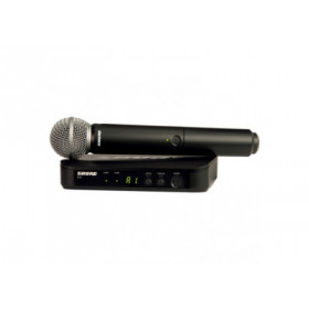SYST HF SIMPLE, EMETTEUR MAIN AVEC RECEPTEUR HF SM58 SHURE