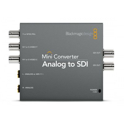MINI CONVERTER AUDIO VERS SDI 2 BLACKMAGIC