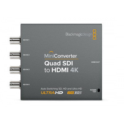 MINI CONVERTER QUAD SDI VERS HDMI 4K 2 BLACKMAGIC
