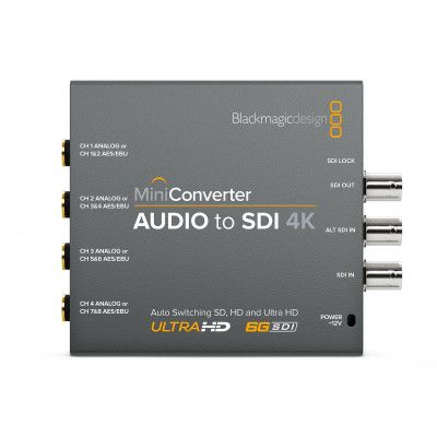 MINI CONVERTER SDI VERS AUDIO 4K BLACKMAGIC
