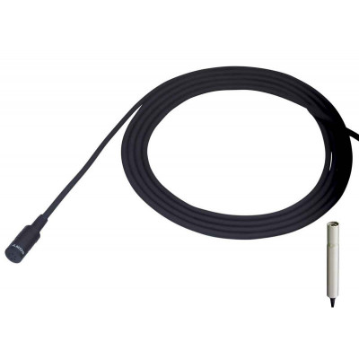 Sony Microphone a condensateur Lavalier Electret, omnidirectionnel