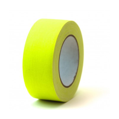 GAFFER JAUNE FLUO 25MM 25M PRO TAPE