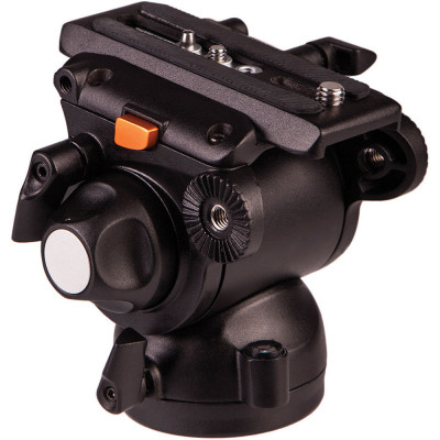 E-image GH03F Tete fluide Vidéo avec Base plate