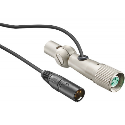 Neumann IC 4 Cable de microphone avec rotule XLR-3F vers XLR-3M - 10m